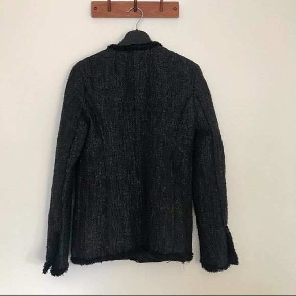 Zara woman black jacket size XS - Picture 2 of 7